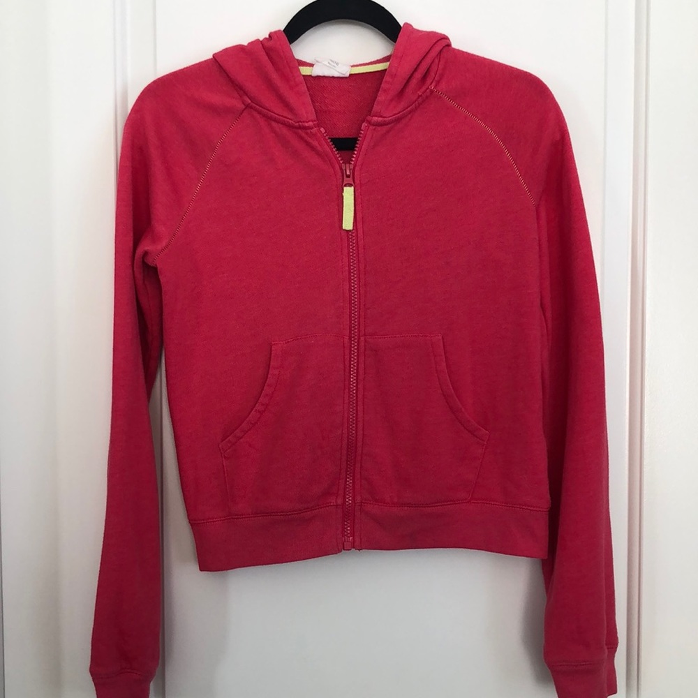 Crazy 8 fluorescent accent hoodie size 14